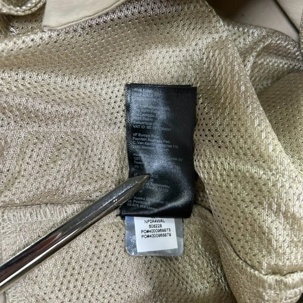 The North Face Convertible Hiking Pants‎ Mens 38 Beige Integrated Belt Outdoors
